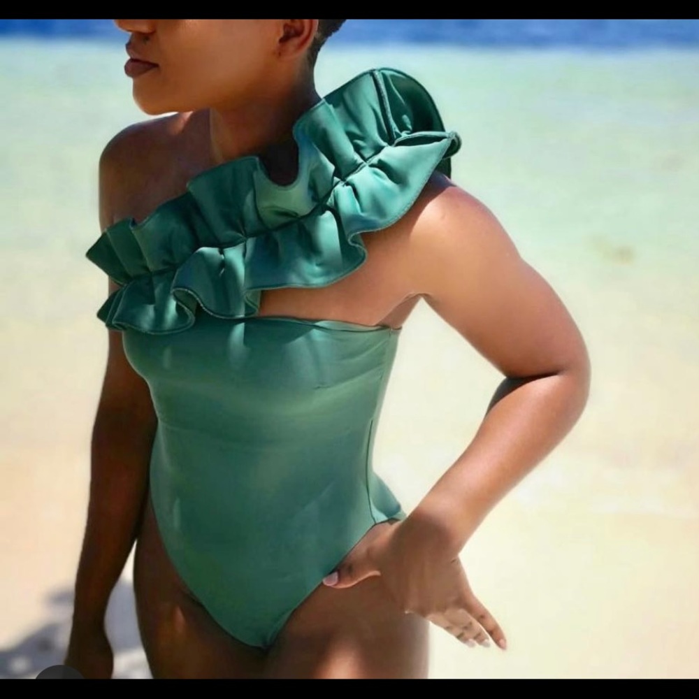 Andrea Iyamah swimsuit.